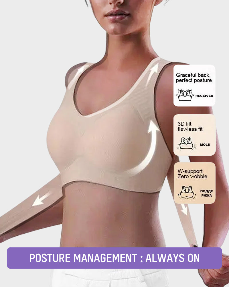⚡AlignLift Posture-Perfect Wireless Bra – All-Day Comfort, Breathable & Summer-Ready 💕