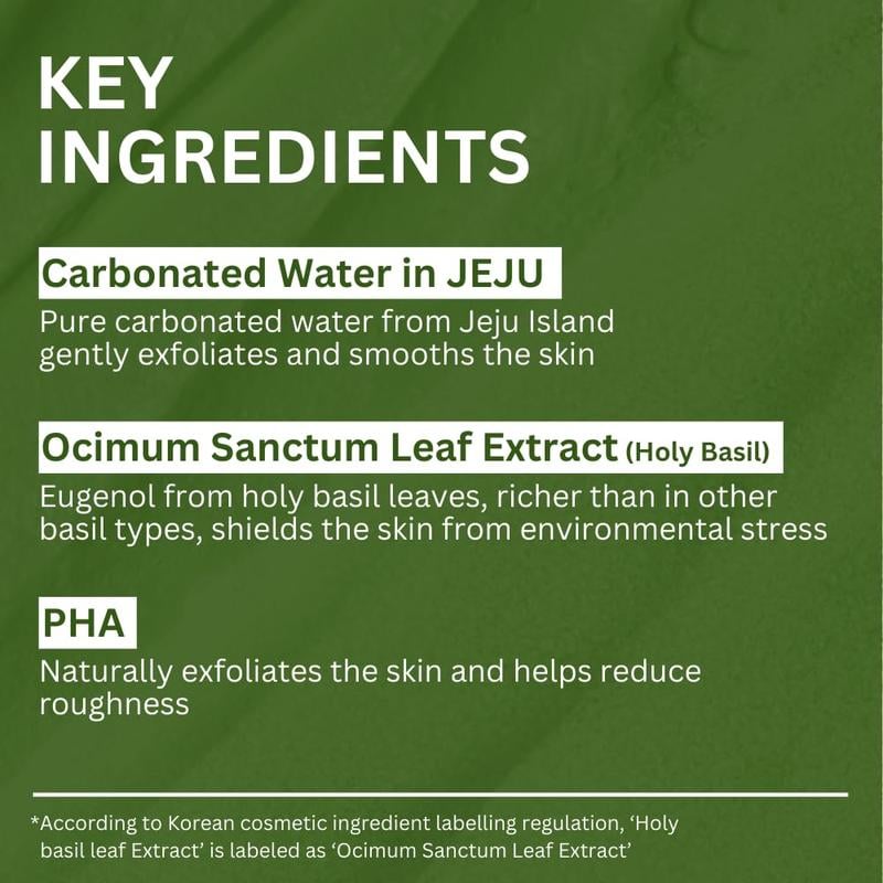 Holy Basil Bubble Deep Cleansing Mask