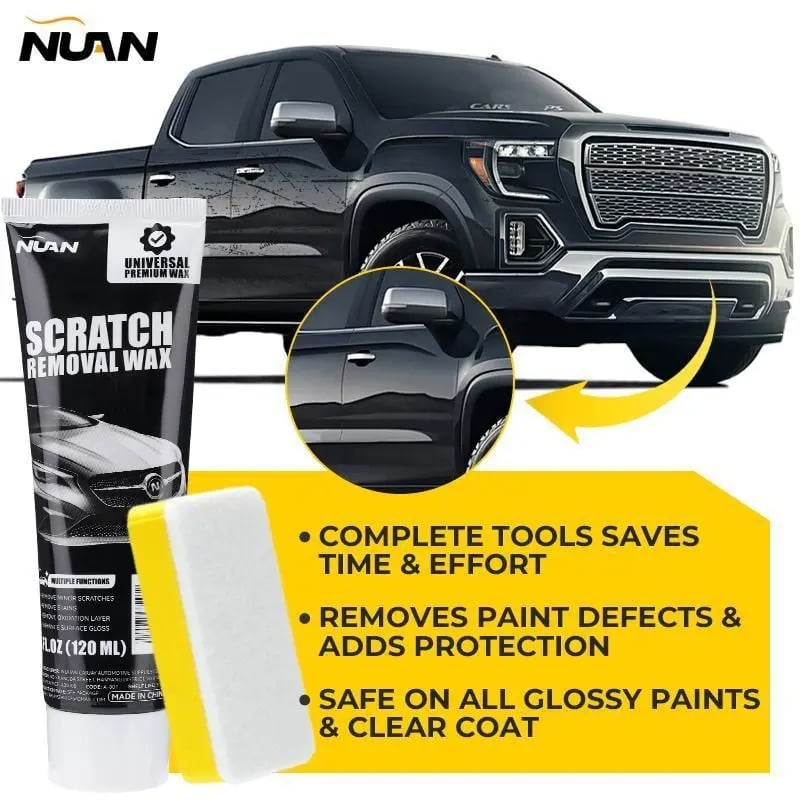 🚗 2026 Car Scratch Repair Wax ✨ All Paint Colors Polishing Kit | Quick Fix Removal Paste