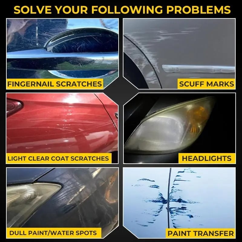 🚗 2026 Car Scratch Repair Wax ✨ All Paint Colors Polishing Kit | Quick Fix Removal Paste