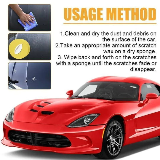 🚗 2026 Car Scratch Repair Wax ✨ All Paint Colors Polishing Kit | Quick Fix Removal Paste