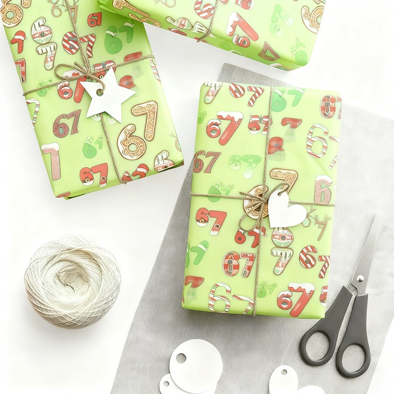 🎅Christmas Sale 50% OFF!!🎄80K+ SOLD! 🎁✨Christmas Gift Wrap – Wrap Your Presents in Viral Holiday Fun💕