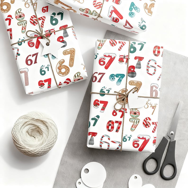 🎅Christmas Sale 50% OFF!!🎄80K+ SOLD! 🎁✨Christmas Gift Wrap – Wrap Your Presents in Viral Holiday Fun💕