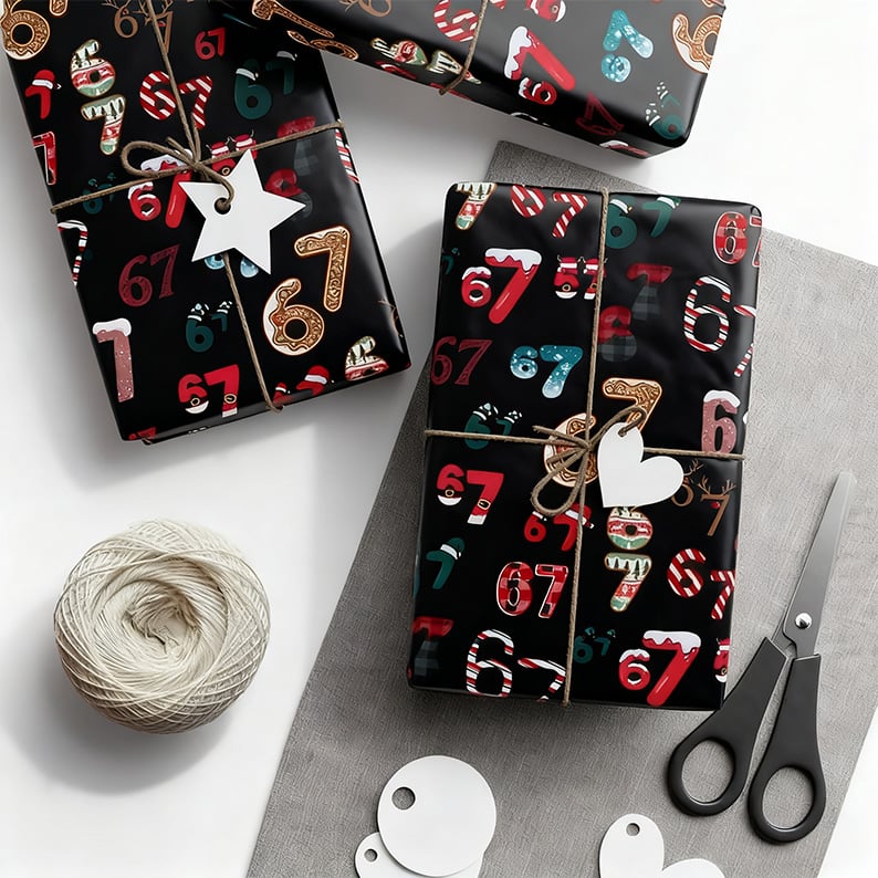 🎅Christmas Sale 50% OFF!!🎄80K+ SOLD! 🎁✨Christmas Gift Wrap – Wrap Your Presents in Viral Holiday Fun💕