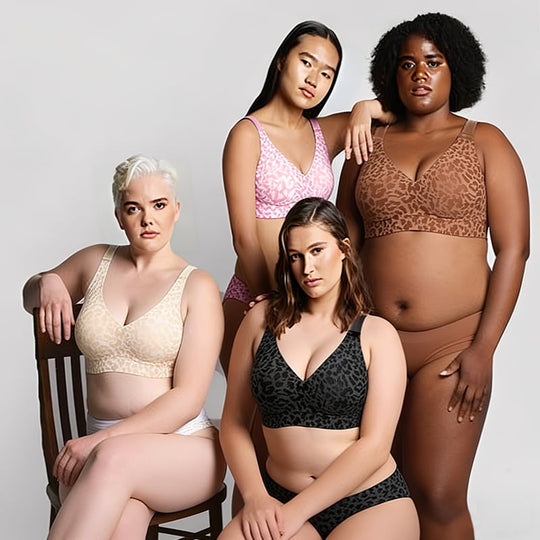 🔥Super Firming Retro Leopard Print Bra | Women Wirefree Bras 👍No More Sagging Breasts