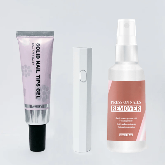 🎉Sada lepidla na nehty Magic Solid Nail Glue Kit 3 v 1