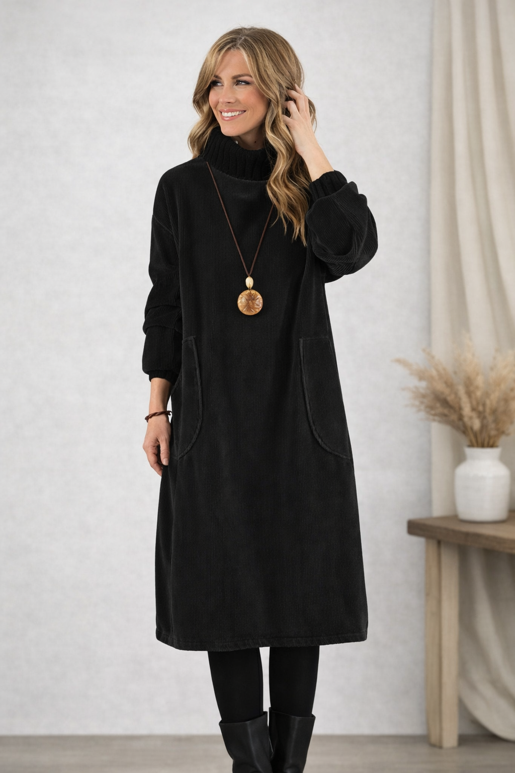 Marenai - Elegant Casual Midi Dress