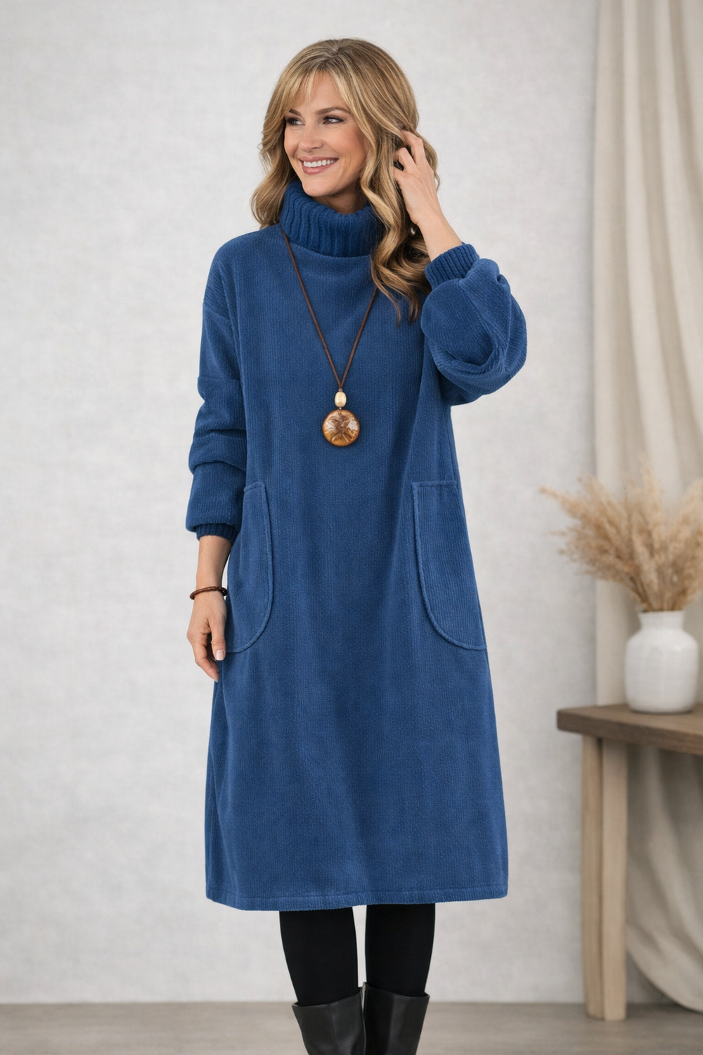 Marenai - Elegant Casual Midi Dress