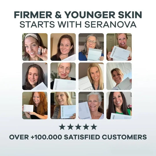 Micro Infusion System for Face & Neck 0.05mm Stamp with Hyaluronic Acid & Collagen Peptide Serum for Firmer Smoother-Looking Skin Easy 5-Minute At-Home Skin Care Application niacinamide - 1 Month Supply