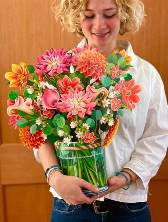 💖Mother's Day Sale💖Pop Up Flower Bouquet Greeting Card💖