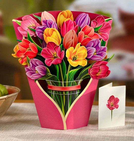 💖Mother's Day Sale💖Pop Up Flower Bouquet Greeting Card💖
