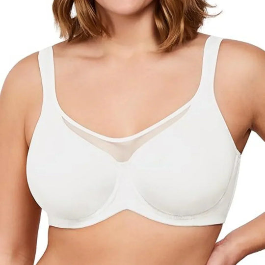 💝Women's Elegant Sheer Full Coverage Plus Size Bra