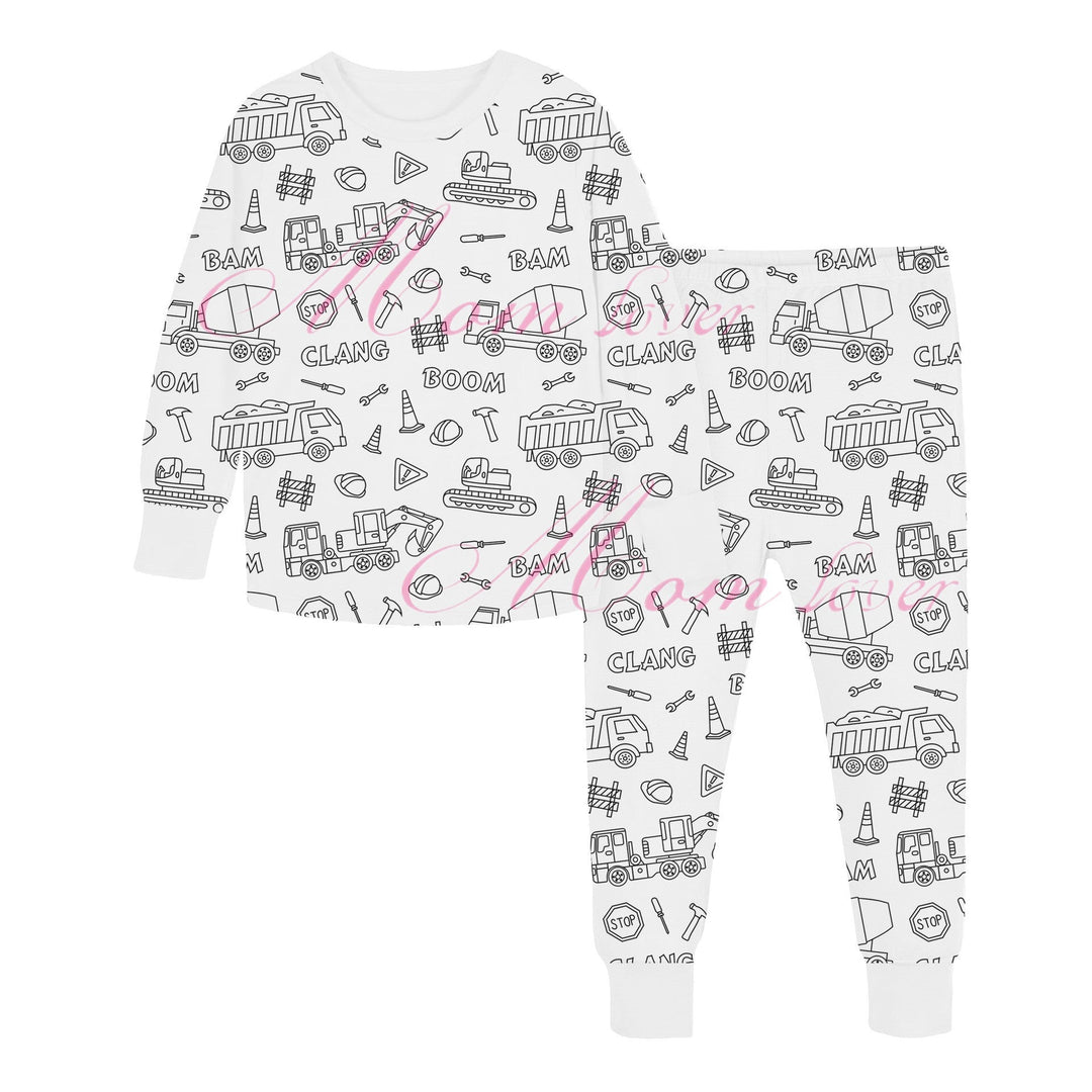 💥Hot Sale - 50%OFF🎁🎨DIY Cartoon Colorable Pajamas for Kids