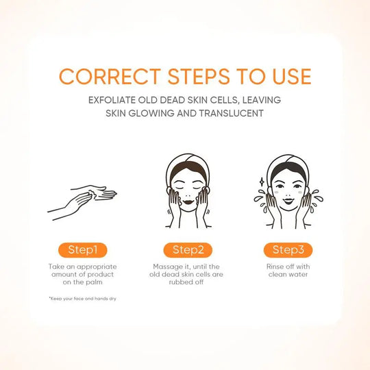 ПОУКУР Оранге Ензиме Екфолиатинг Гел. Дубински чисти кожу лица, уклања мртве ћелије, истовремено пружајући хидратацију и лицу и телу.