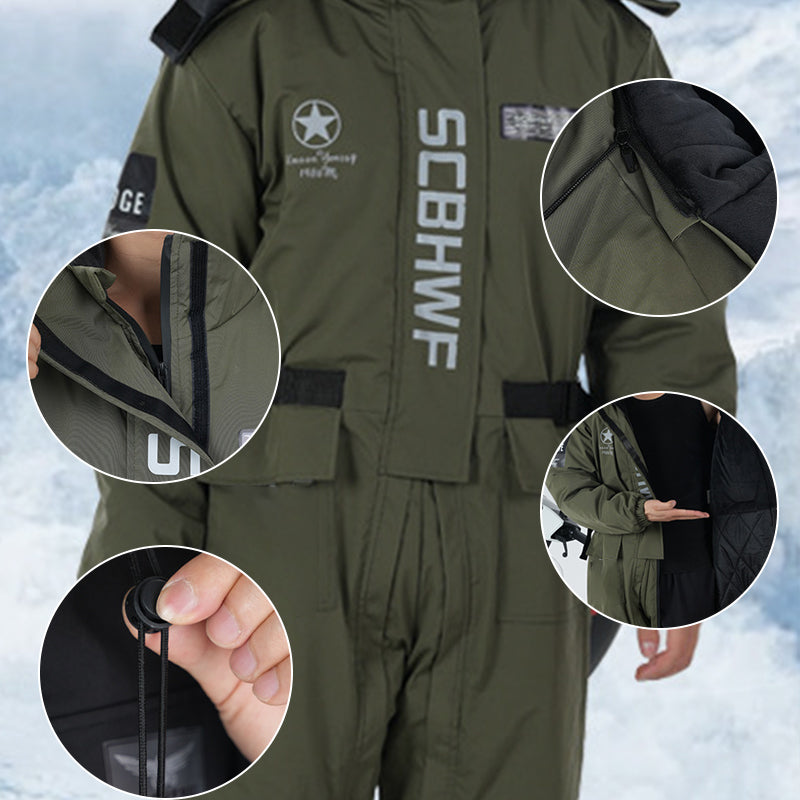 🎅Christmas Pre-sale🎁Winter Outdoor Riding Insulated Full-Body Suit