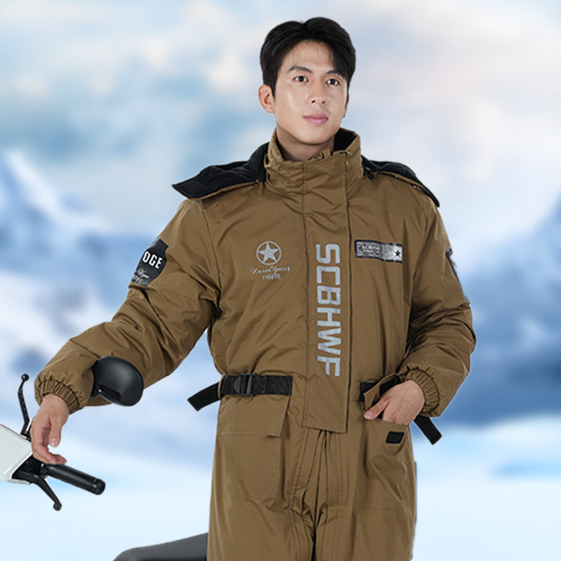 🎅Christmas Pre-sale🎁Winter Outdoor Riding Insulated Full-Body Suit