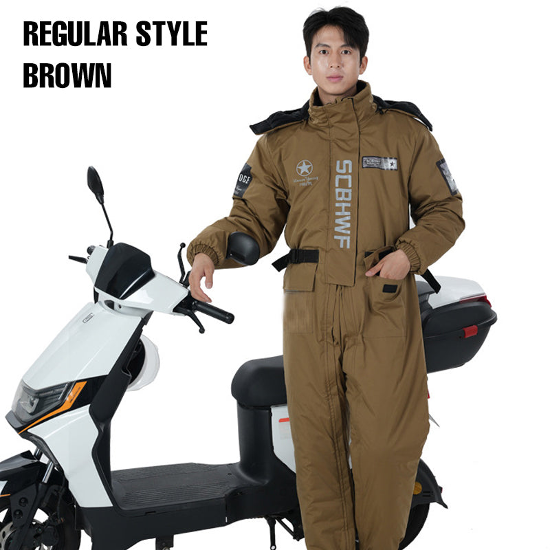 🎅Christmas Pre-sale🎁Winter Outdoor Riding Insulated Full-Body Suit