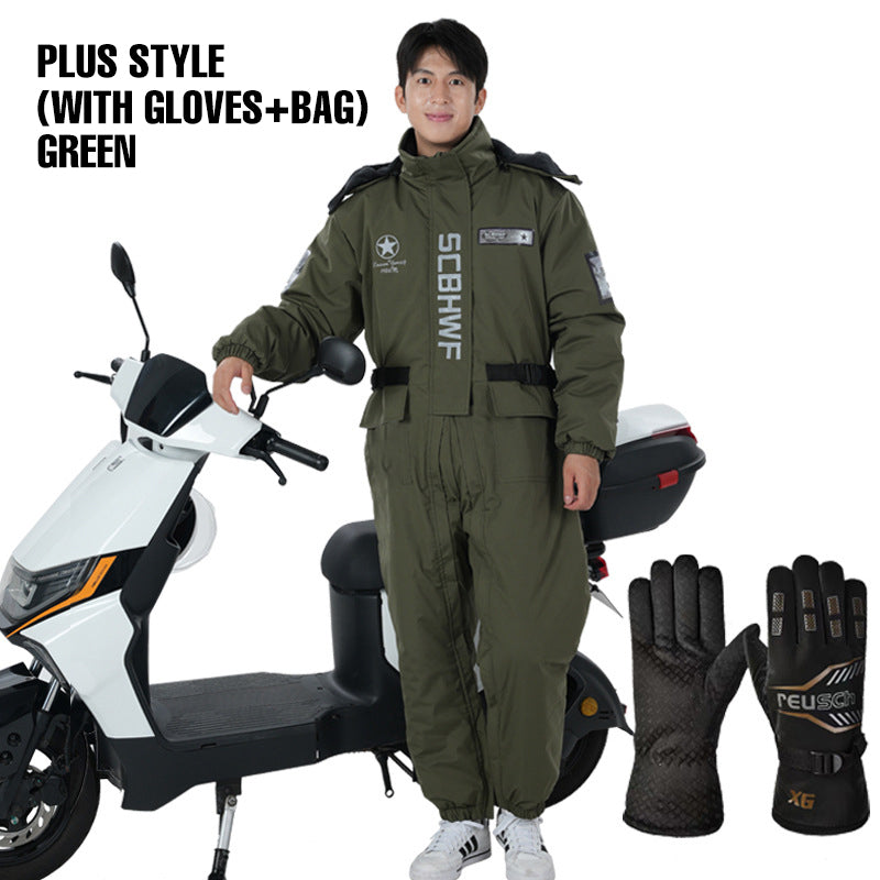 🎅Christmas Pre-sale🎁Winter Outdoor Riding Insulated Full-Body Suit