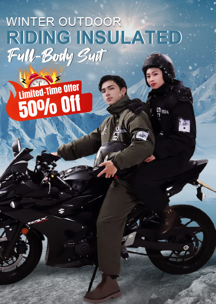 🎅Christmas Pre-sale🎁Winter Outdoor Riding Insulated Full-Body Suit