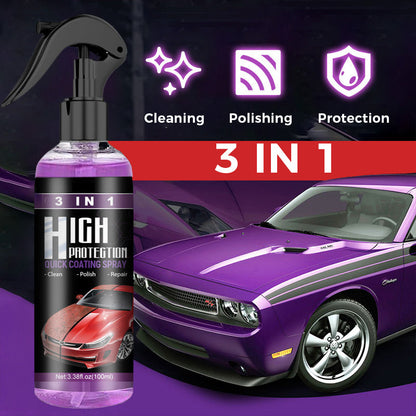 3-in-1 High Protection Rapid Automotive Coating Spray