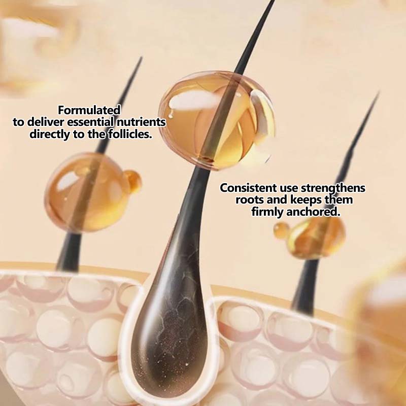 Ingefær planteekstrakt hårfortykningssjampo