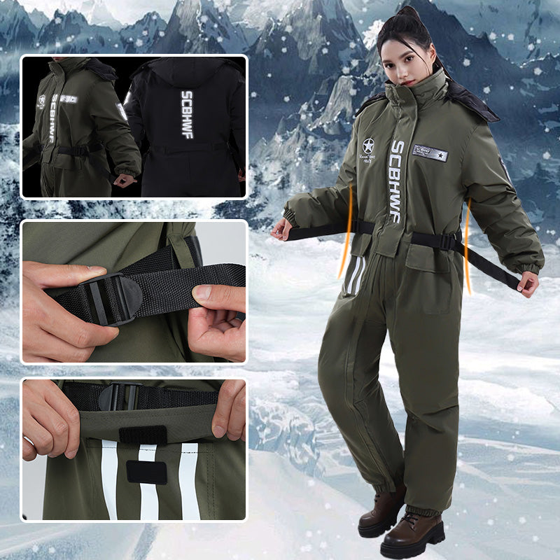 🎅Christmas Pre-sale🎁Winter Outdoor Riding Insulated Full-Body Suit