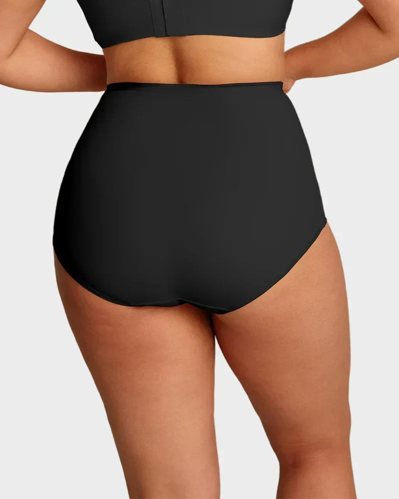 🥰Limited Sale 50% OFF💟Plus-Size High-Waist Cross Tummy Control Panties