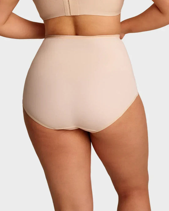 🥰Limited Sale 50% OFF💟Plus-Size High-Waist Cross Tummy Control Panties