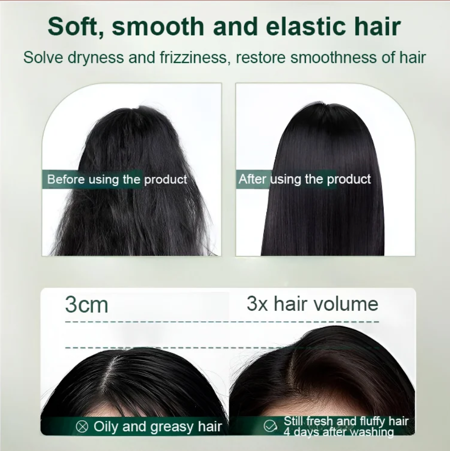 Polipeptīda keratīna mitrinošs, izlīdzinošs matu bojājumu novēršanas krēms