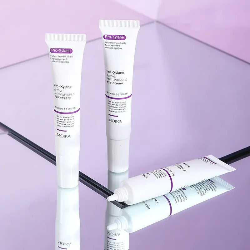 Про-Ксилан крема против старења за очи | Хидратантна крема са пептидом | Видљиво смањује боре и тамне кругове & Отеченост | 24-часовно подизање, чврстина & Младалачки сјај