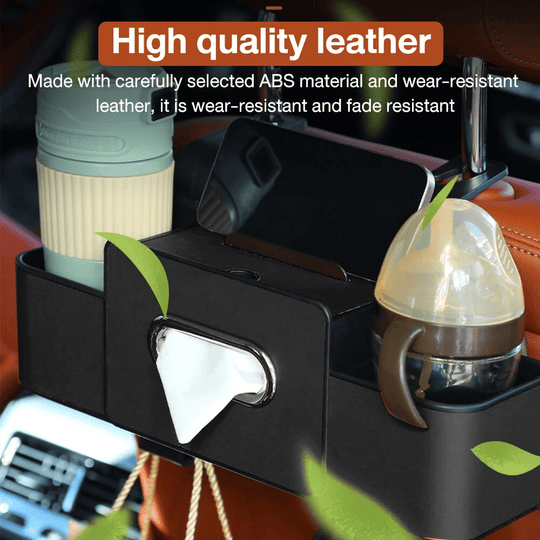 3-in-1 Car Backseat Organizer – Keep Your Ride Clean & Organized!