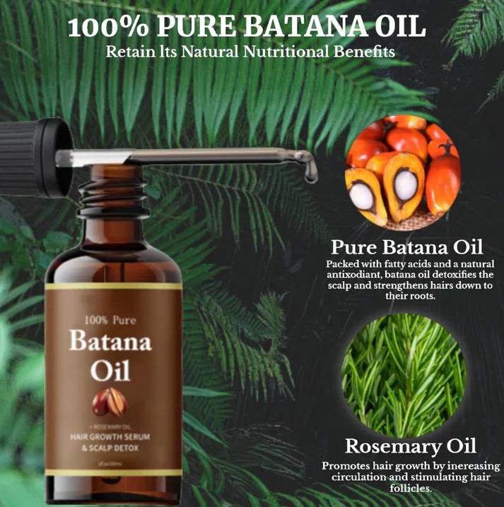 100% Pure Batana Oil for Hair Growth