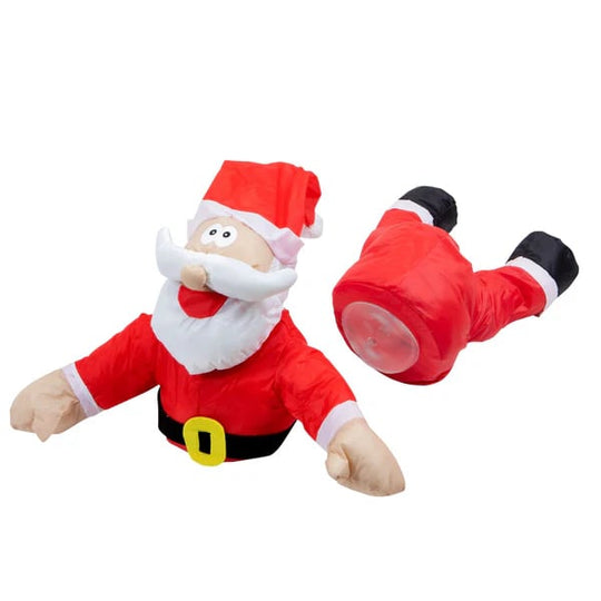 🎅So funny gifts🎁🫎Crashing Reindeer & Santa Set
