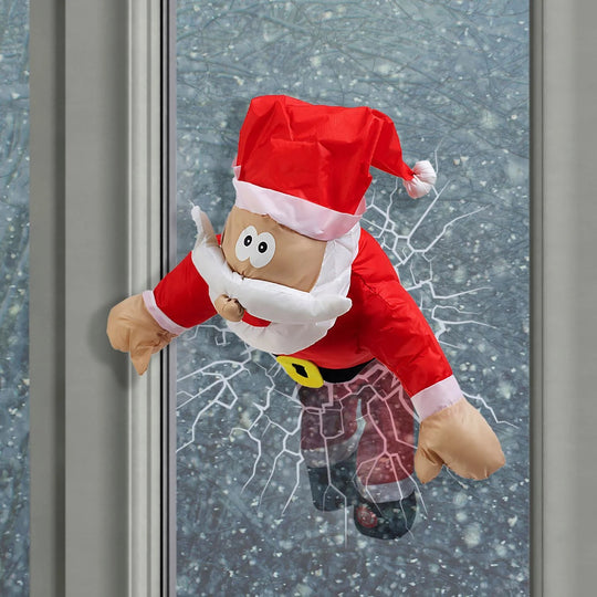 🎅So funny gifts🎁🫎Crashing Reindeer & Santa Set