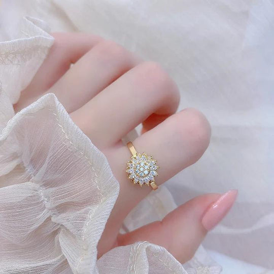 Prsten od suncokreta koji se vrti za ublažavanje tjeskobe - savršen dar za prijateljstvo i obitelj