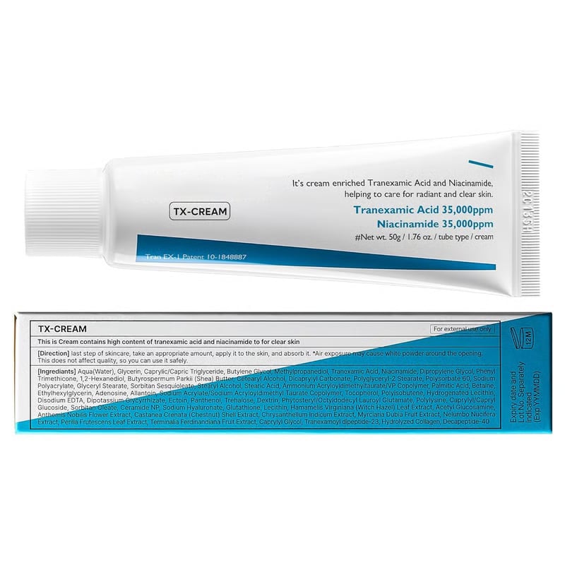 🧴 Crema all'acido tranexamico TX