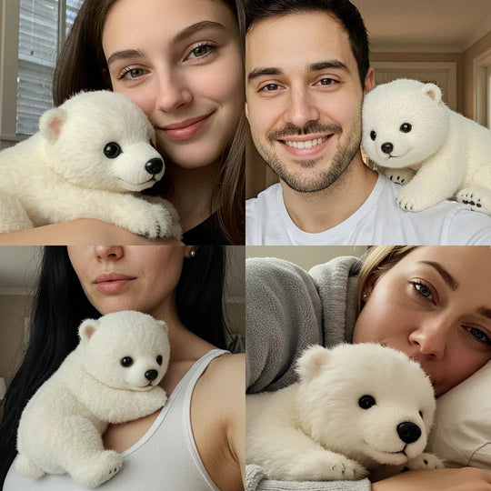 🔥The Polar Pal ——The Plush That Calms You in Seconds🌈