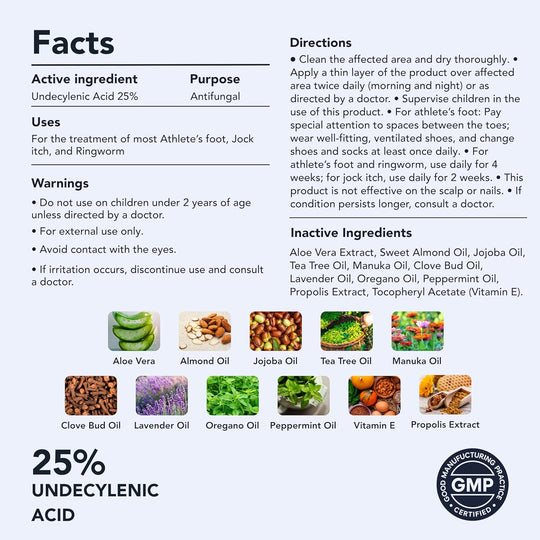 [Lunavia Official]Pen antifungic - ACID UNDECILENIC 25% - Vindecă piciorul majorității atletului, mâncărimea jocului și pecinginele