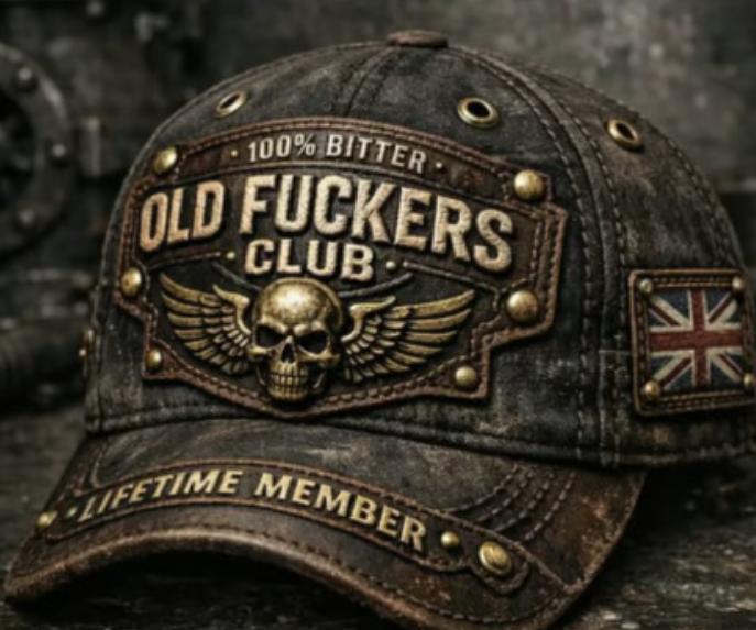 🎁Old Fuckers Club Vintage Embroidered Cap