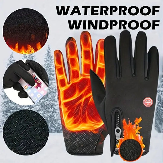 🔥🏆Ultimate Waterproof & Windproof Thermal Non-Slip Gloves