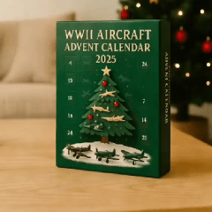 🎁 Odemkněte si každý den legendárního válečného ptáka! 🎁 Adventní kalendář letadel z druhé světové války 2025 - 24 dní ikonických letadel