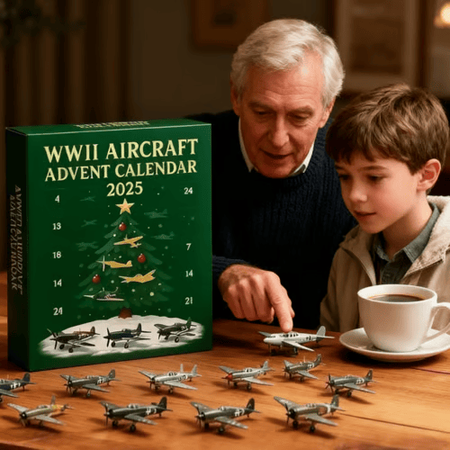 🎁 Odemkněte si každý den legendárního válečného ptáka! 🎁 Adventní kalendář letadel z druhé světové války 2025 - 24 dní ikonických letadel
