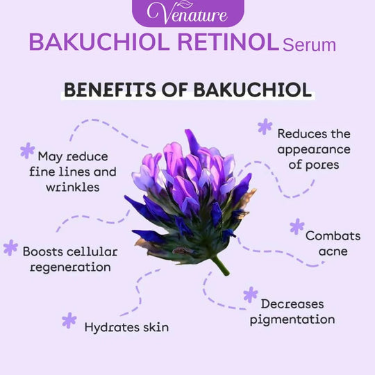 Ser de întinerire cu retinol Venature Bakuchiol