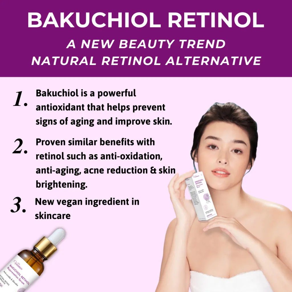Ser de întinerire cu retinol Venature Bakuchiol