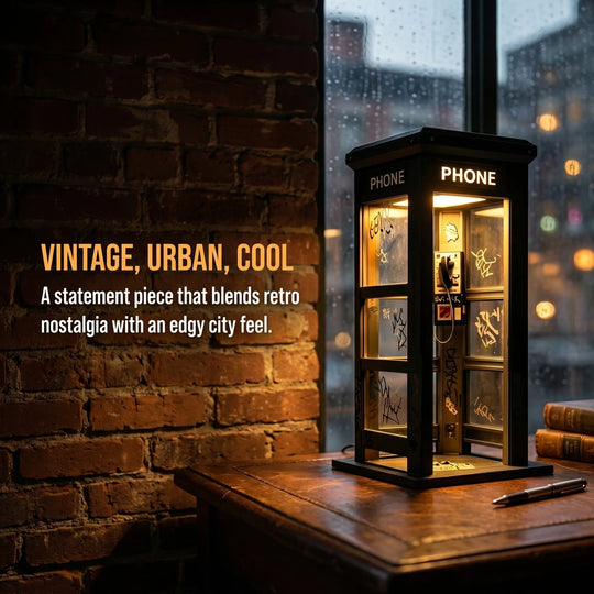 ✨Vintage Phone Booth Ambient Lamp