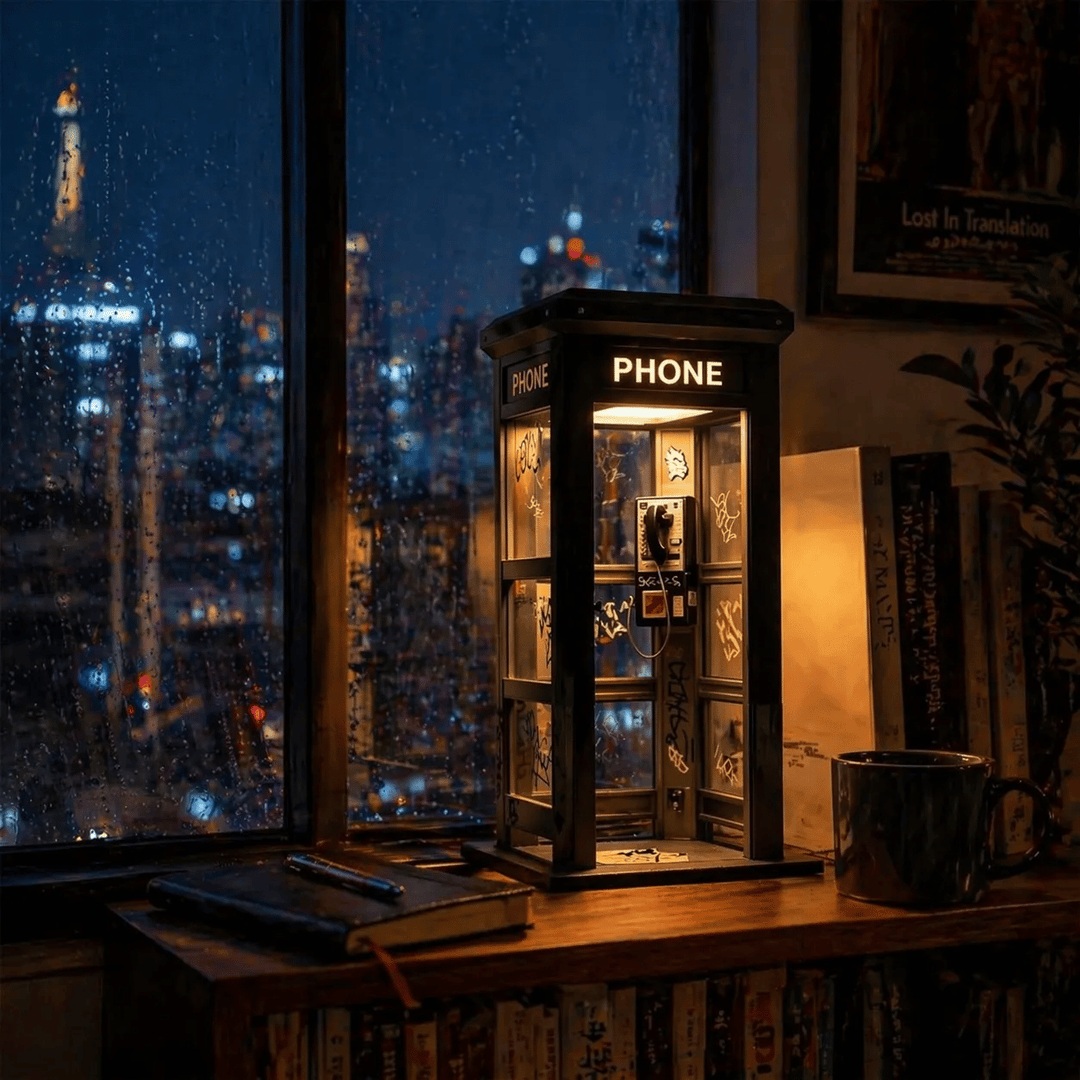 ✨Vintage Phone Booth Ambient Lamp