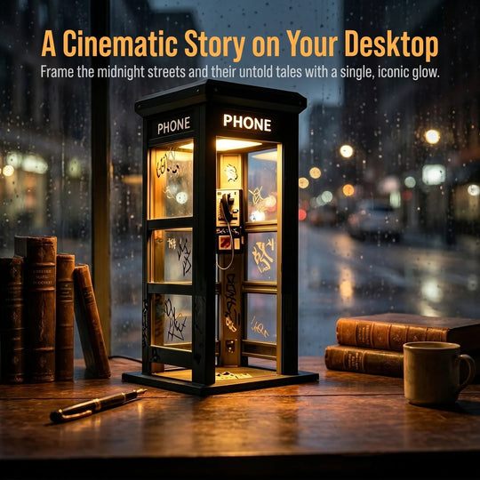 ✨Vintage Phone Booth Ambient Lamp