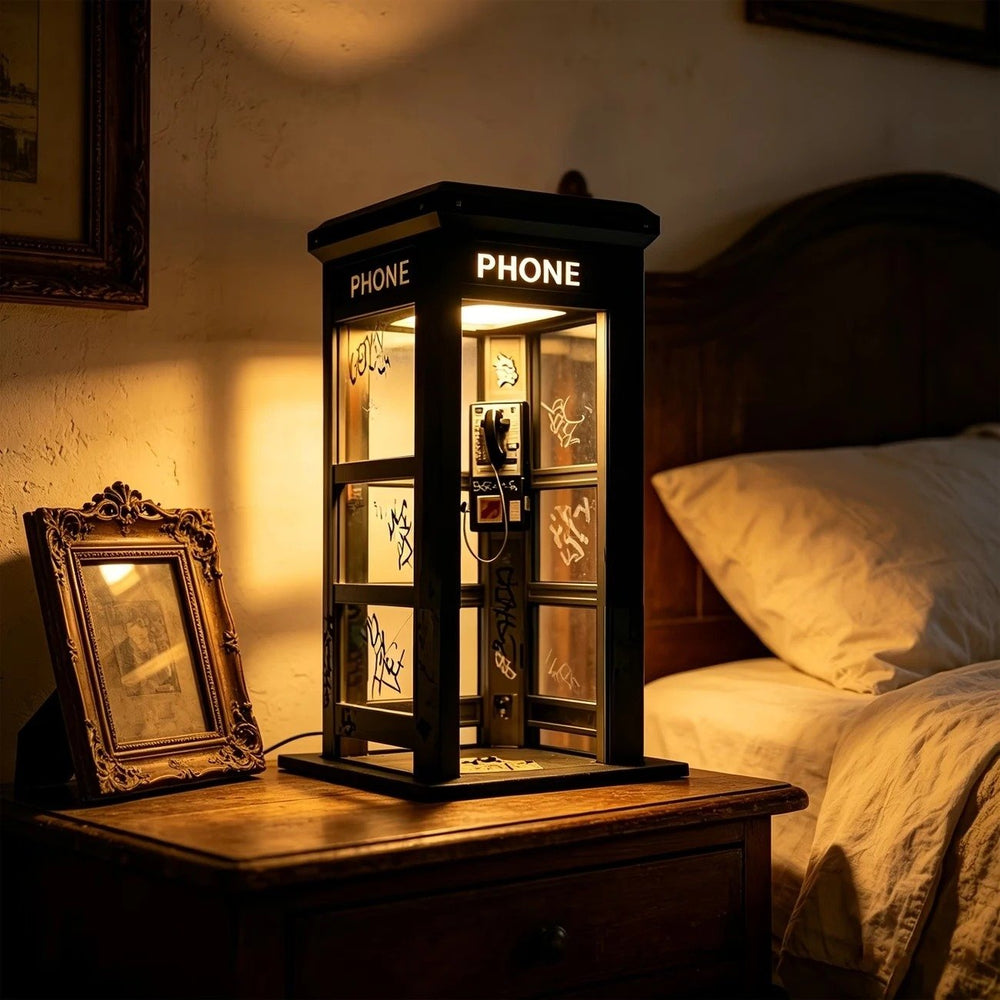 ✨Vintage Phone Booth Ambient Lamp