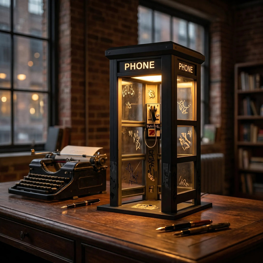 ✨Vintage Phone Booth Ambient Lamp