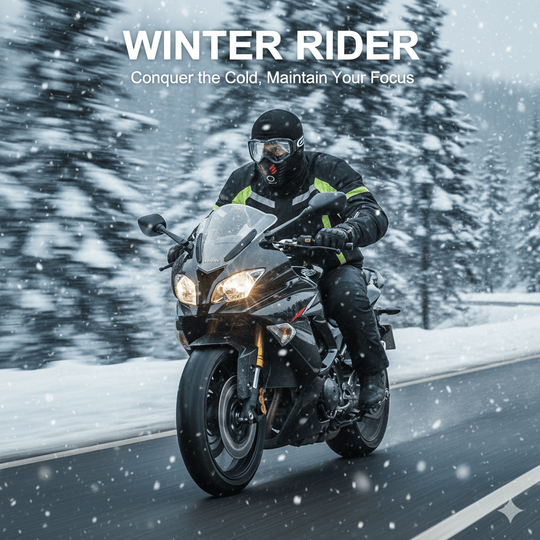 🔥Celoobličejová maska ​​Winter Rider Warm Anti-Haze